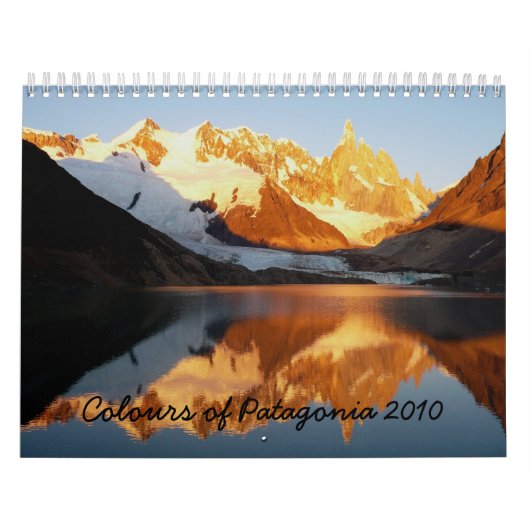 Farben von Patagonia 2010 Kalender (Titelbild)