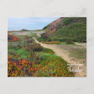 Farben von Peniche - Portugal Postkarte
