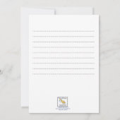 Färben von Postkartenmutter Hen (Rückseite)