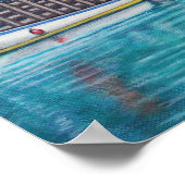 Farben von Quidi Vidi, Neufundland von Lisa Lorenz Poster (Ecke)