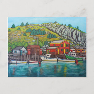 Farben von Quidi Vidi, Postkarte Neufundland