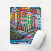 Farben von Riomaggiore - Mousepad (Mit Mouse)