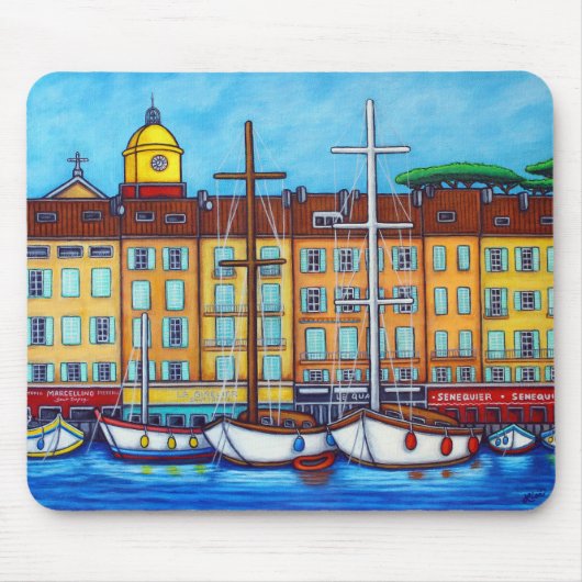 Farben von Saint Tropez Mouse Pad von Lisa Lorenz Mousepad (Vorne)