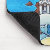 Farben von Santorini Mouse Pad von Lisa Lorenz Mousepad (Ecke)