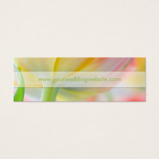 Farben von Spring Tulip ・ Website-Karte Hochzeit