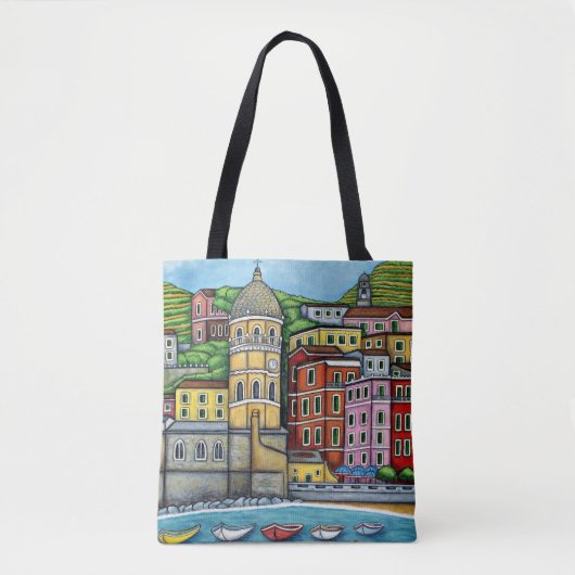 Farben von Vernazza durch Lisa Lorenz Tasche (Vorderseite)