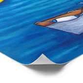 Farben von Vernazza von Lisa Lorenz Poster (Ecke)