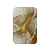 Farben Wertvoller Metalle, Abstraktes Fraktal Kuns Badematte (Vorderseite Vertikal)