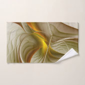 Farben Wertvoller Metalle, Abstraktes Fraktal Kuns Badhandtuch Set (Handtuch)