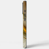 Farben Wertvoller Metalle, Abstraktes Fraktal Kuns Case-Mate iPhone Hülle (Rückseite / Links)