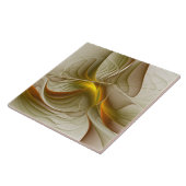 Farben Wertvoller Metalle, Abstraktes Fraktal Kuns Fliese (Seite)