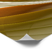 Farben Wertvoller Metalle, Abstraktes Fraktal Kuns Poster (Ecke)