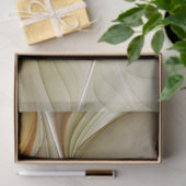 Farben Wertvoller Metalle, Abstraktes Fraktal Kuns Seidenpapier (Geschenk)