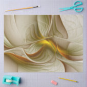 Farben Wertvoller Metalle, Abstraktes Fraktal Kuns Seidenpapier (Basteln)