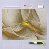 Farben Wertvoller Metalle, Abstraktes Fraktal Kuns Seidenpapier (Handwerk)