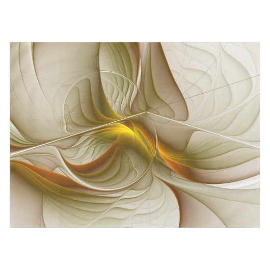 Farben Wertvoller Metalle, Abstraktes Fraktal Kuns Tischdecke (Vorderseite (Horizontal))