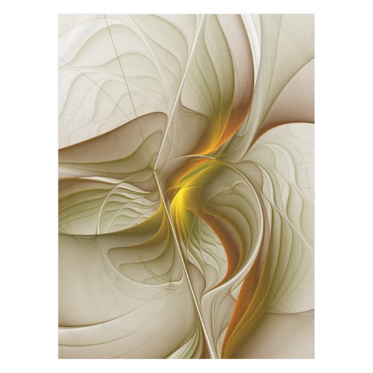 Farben Wertvoller Metalle, Abstraktes Fraktal Kuns Tischdecke (Vorderseite)