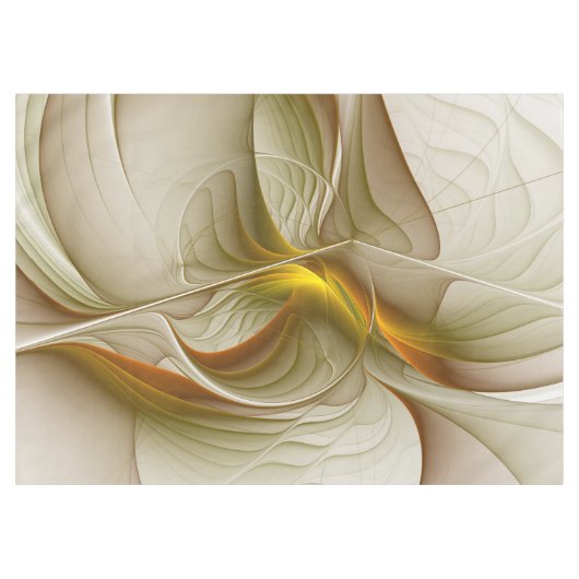 Farben Wertvoller Metalle, Abstraktes Fraktal Kuns Tischdecke (Vorderseite (Horizontal))