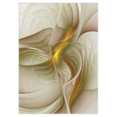 Farben Wertvoller Metalle, Abstraktes Fraktal Kuns Tischdecke (Vorderseite)