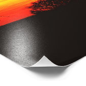 FARBENBEDINGTE NATUREN FOTODRUCK (Ecke)