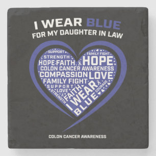 Farbenbewusstsein Steinuntersetzer