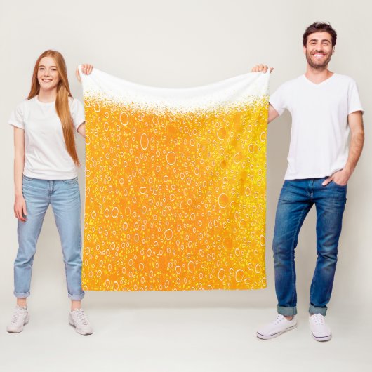 Farbenbier Fleecedecke (Beispiel)