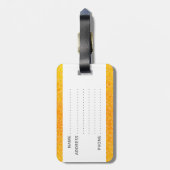 Farbenbier Gepäckanhänger (Rückseite vertikal)