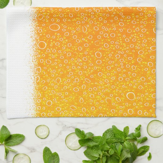 Farbenbier Geschirrtuch (Gefaltet)