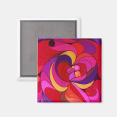 Farbenblast Magnet (Vorderseite/Rückseite)