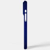 Farbenblau Case-Mate iPhone Hülle (Rückseite / Links)