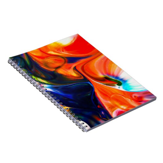 Farbenblende Explosion: Abstrakte Farbgebung Notizblock (Rechte Seite)