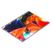 Farbenblende Explosion: Abstrakte Farbgebung Notizblock (Linke Seite)