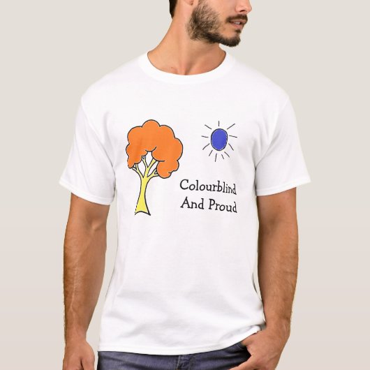 Farbenblind und stolz T-Shirt (Vorderseite)