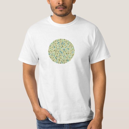 Farbenblinder Test T-Shirt (Vorderseite)