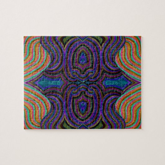 Farbenblindes wiederholt puzzle (Horizontal)