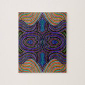 Farbenblindes wiederholt puzzle (Vertikal)