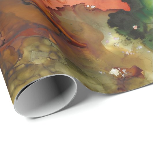 Farbenbogen Geschenkpapier (Rolleneckpunkt)