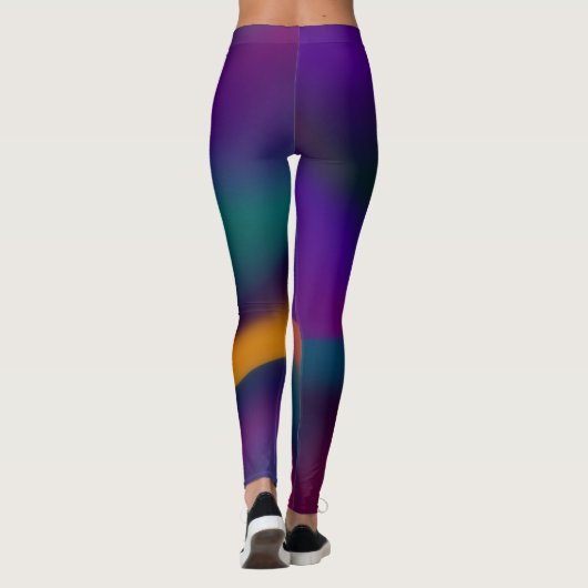 Farbenbogen Leggings (Rückseite)