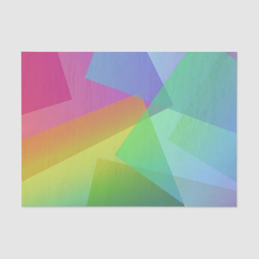 Farbenbogen Seidenpapier (Vorderseite)