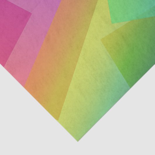 Farbenbogen Seidenpapier (Ausschnitt)