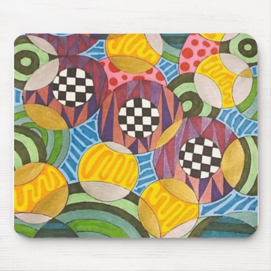 Farbenchaos Mousepad (Vorne)