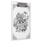 Färbend und entspannen Sie sich Klemmbrett (Rechts)