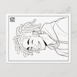 Färbende Postkarte | Locs