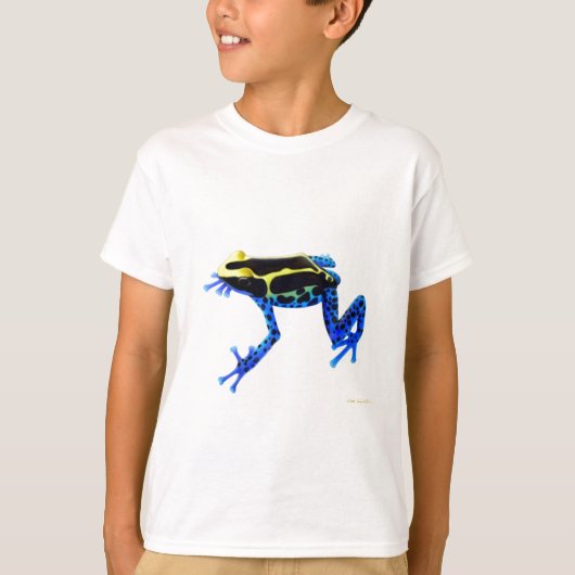 Färbender Gift-Pfeil-Frosch T-Shirt (Vorderseite)