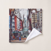 Farbenduft des Gewerkschaft Square Badhandtuch Set (Waschlappen)