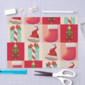 FARBENE CHRISTMAS PRÄSENTIERT SANTA CANDY TREIN SEIDENPAPIER (Handwerk)