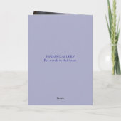 FARBENE JAHRESKARTE KARTE (Rückseite)