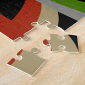 FARBENE SCHWIMMERBLUME PUZZLE (Seite)