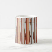 FARBENE STREIFEN UND SCHATTEN KAFFEETASSE (Mittel)