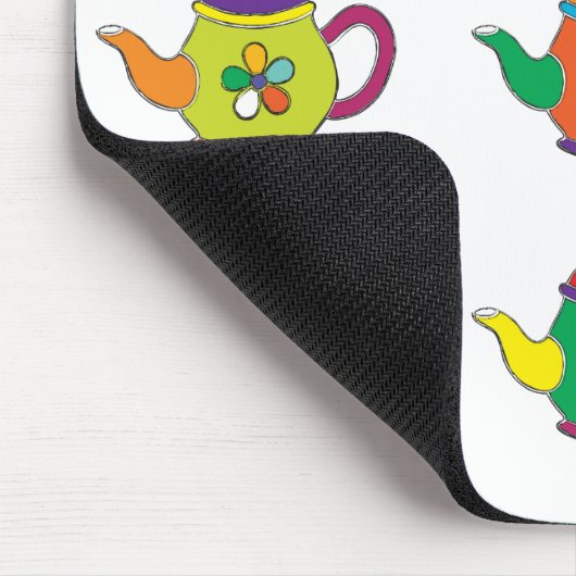 FARBENE TEAPOTS MOUSEPAD (Ecke)